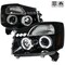 Spec-D Tuning 04-15 Nissan Titan Dual Halo LED Pro Headlights 2LHP-TIT04BK-TM - alternate 1